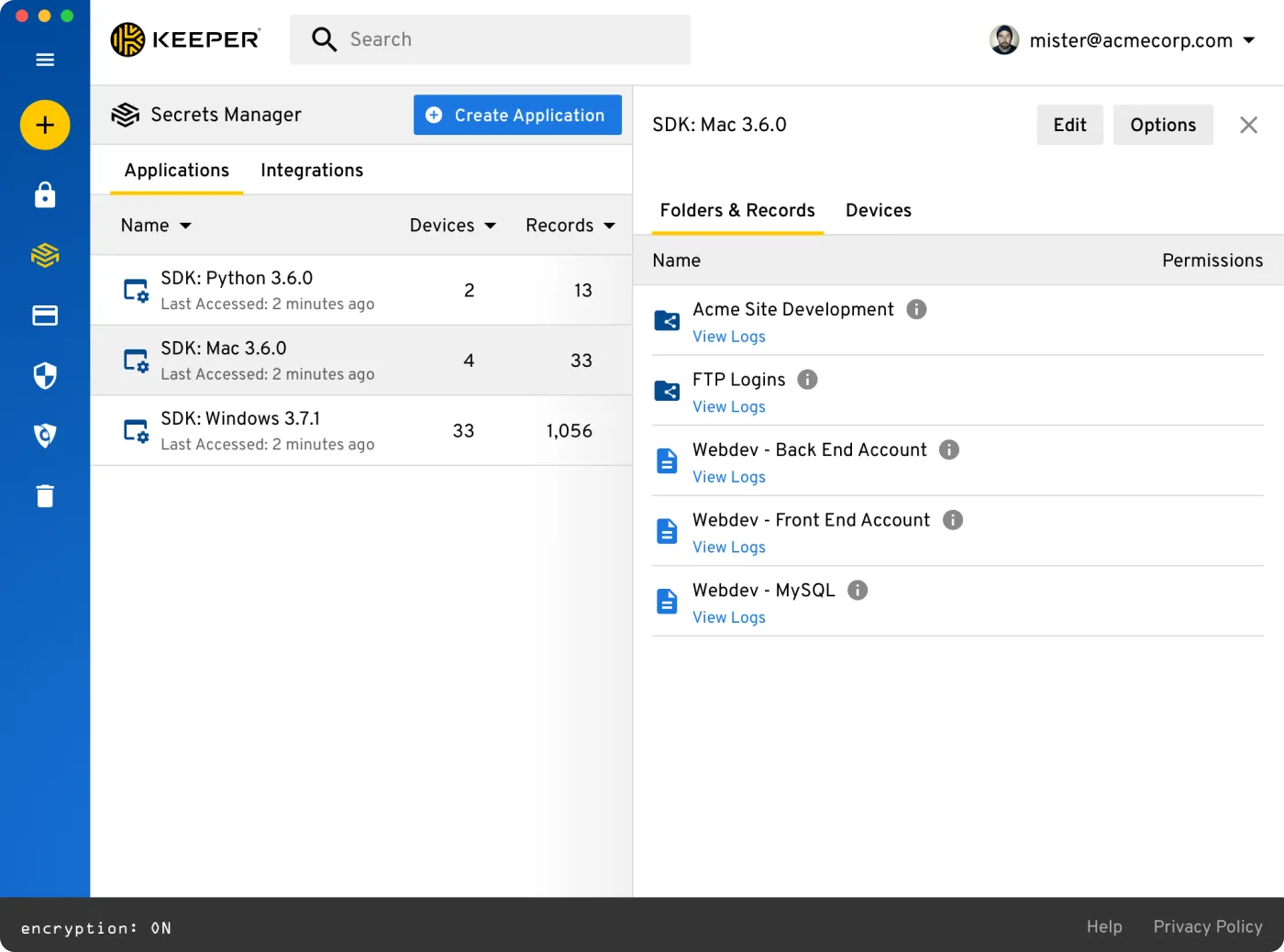 Integrate secrets into your infrastructure, containers and build systems